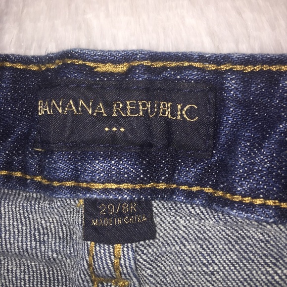 Banana republic dark wash slim boot jeans - Picture 3 of 5